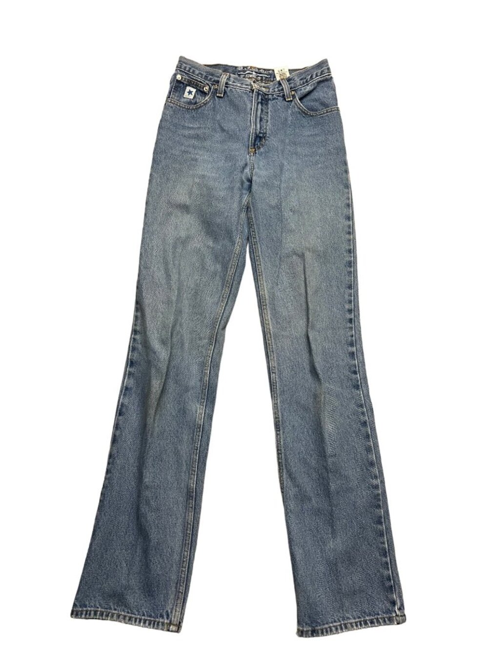 Vintage Rockies Slim Jeans Medium Wash Slim Straight Leg Extra Long 5 XLONG 90s - Picture 1 of 12